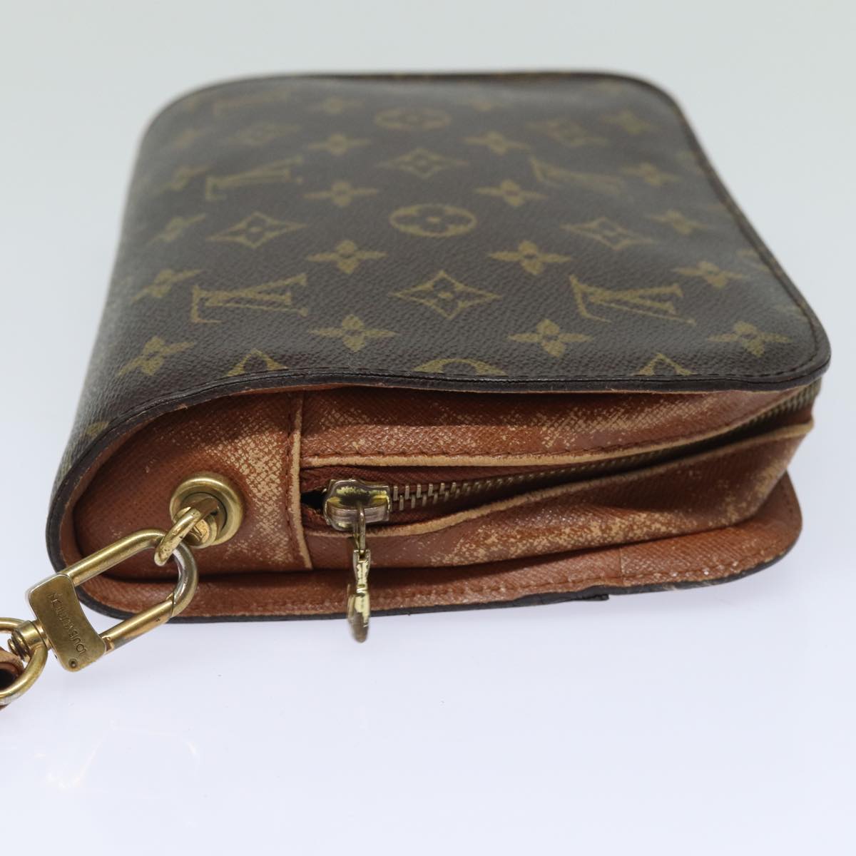 LOUIS VUITTON Monogram Orsay Clutch Bag M51790 LV Auth 78982