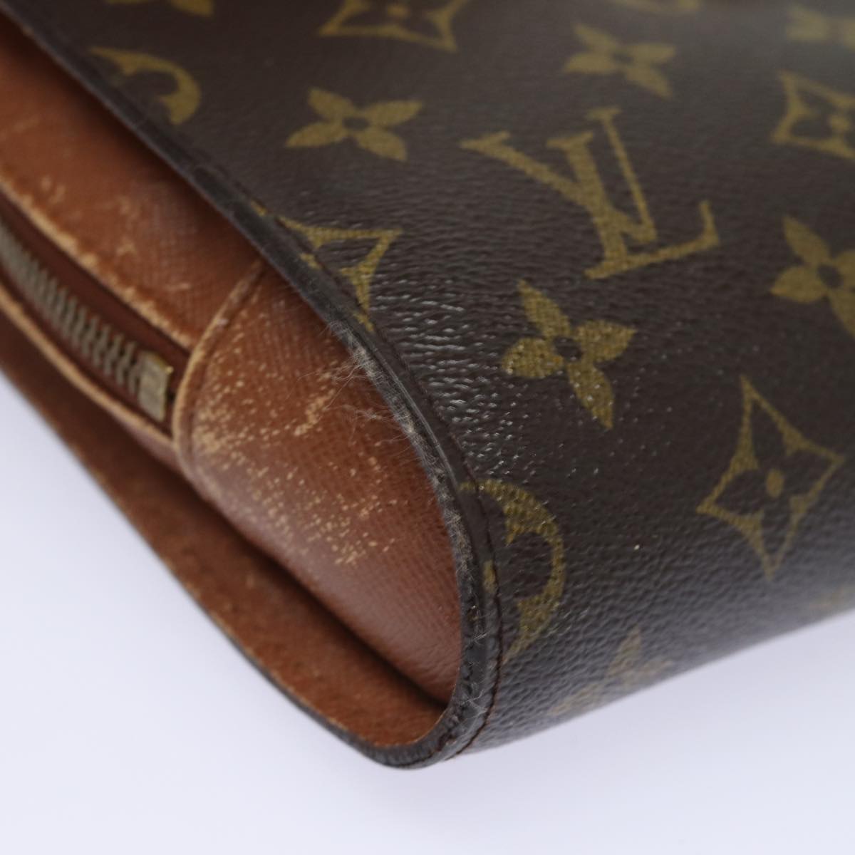 LOUIS VUITTON Monogram Orsay Clutch Bag M51790 LV Auth 78982