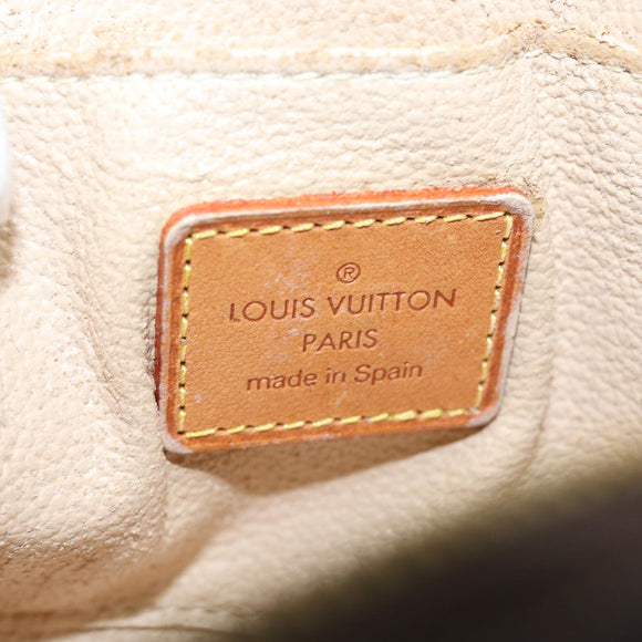 LOUIS VUITTON Monogram Pochette Cosmetic PM Cosmetic Pouch M47515 LV Auth 78984