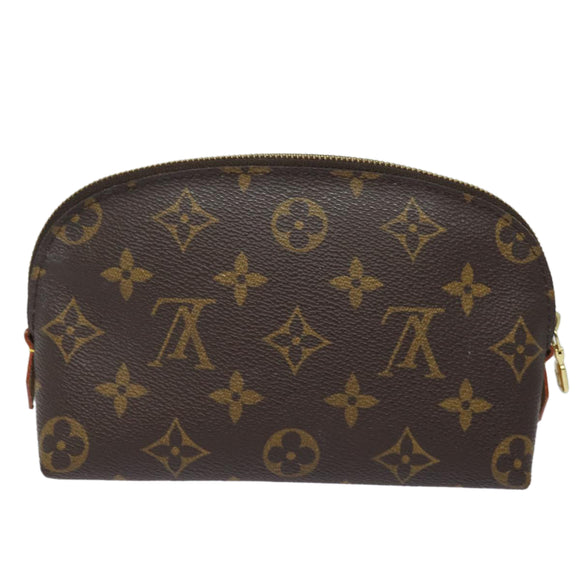 LOUIS VUITTON Monogram Pochette Cosmetic PM Cosmetic Pouch M47515 LV Auth 78984
