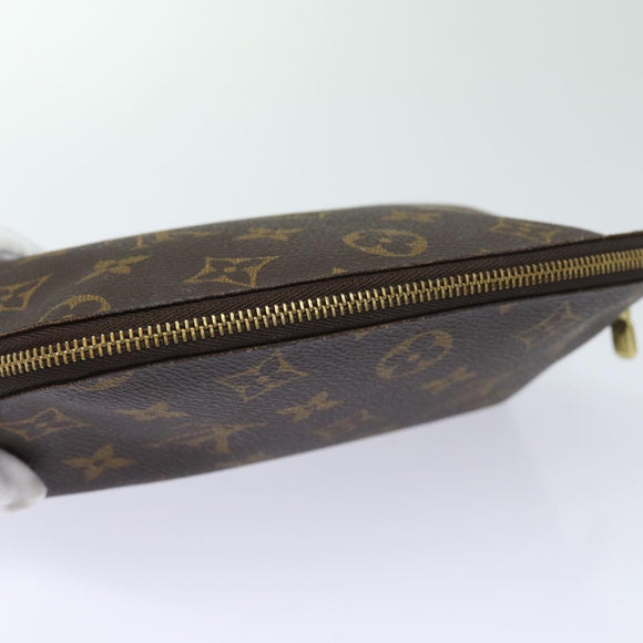 LOUIS VUITTON Monogram Pochette Cosmetic PM Cosmetic Pouch M47515 LV Auth 78984