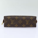 LOUIS VUITTON Monogram Pochette Cosmetic PM Cosmetic Pouch M47515 LV Auth 78984-6
