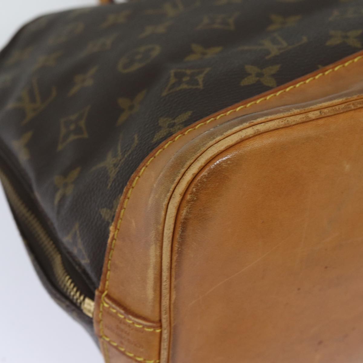 LOUIS VUITTON Monogram Alma Hand Bag M51130 LV Auth 78988