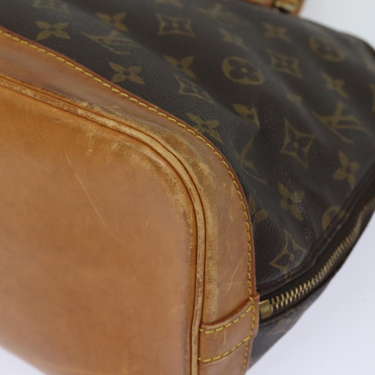 LOUIS VUITTON Monogram Alma Hand Bag M51130 LV Auth 78988