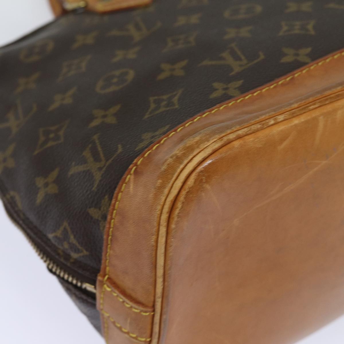 LOUIS VUITTON Monogram Alma Hand Bag M51130 LV Auth 78988