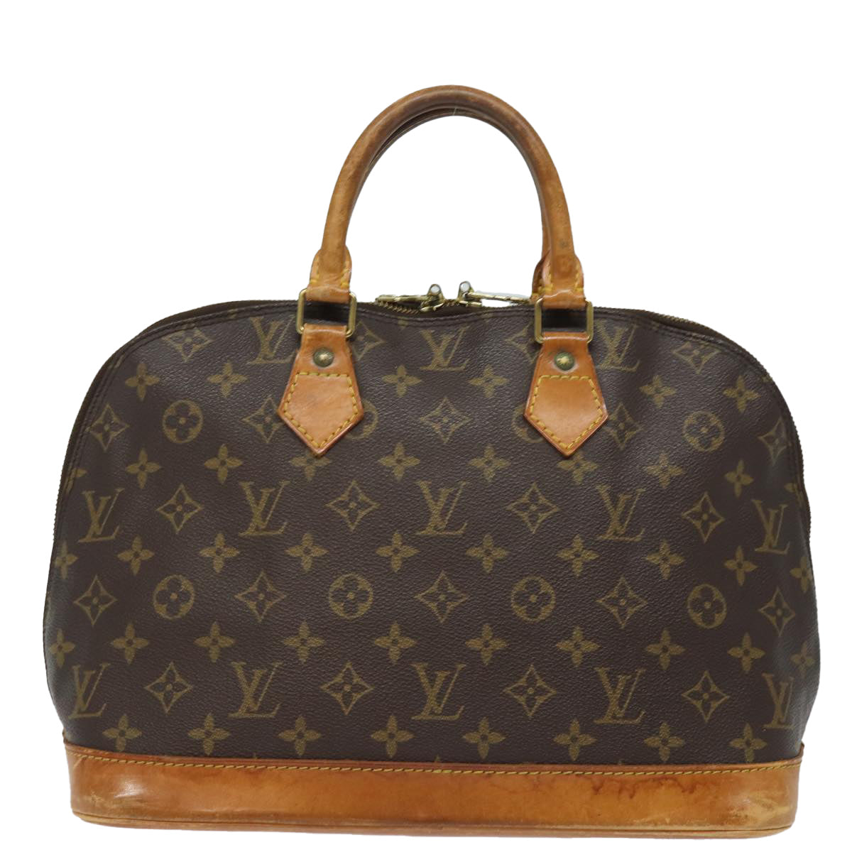 LOUIS VUITTON Monogram Alma Hand Bag M51130 LV Auth 78988