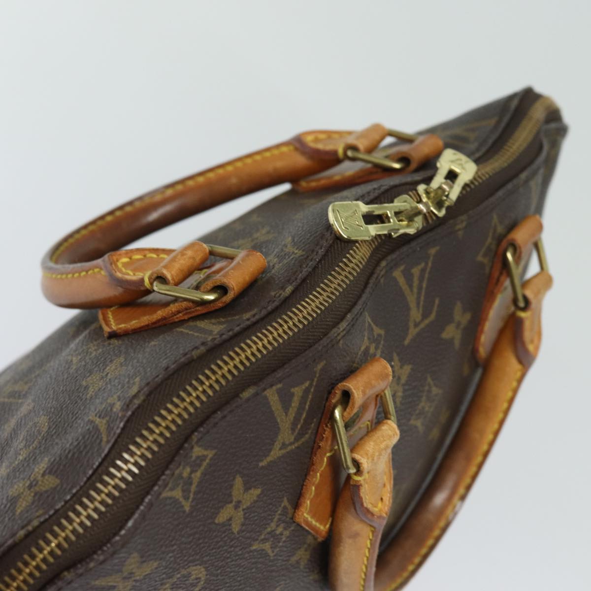 LOUIS VUITTON Monogram Alma Hand Bag M51130 LV Auth 78988