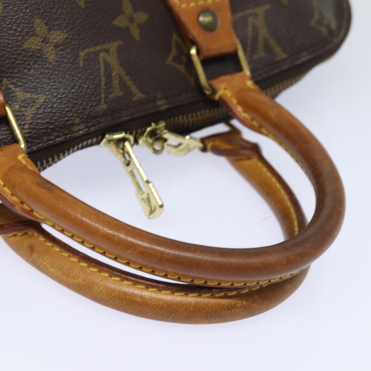 LOUIS VUITTON Monogram Alma Hand Bag M51130 LV Auth 78988