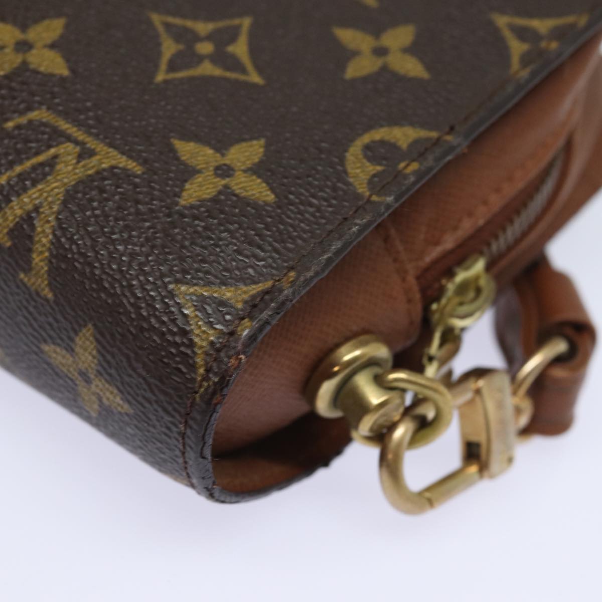 LOUIS VUITTON Monogram Orsay Clutch Bag M51790 LV Auth 78999