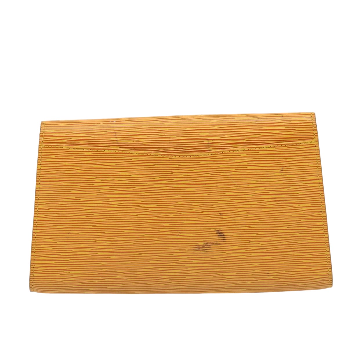 LOUIS VUITTON Epi Art Deco Clutch Bag Yellow M52639 LV Auth 79028 - 0