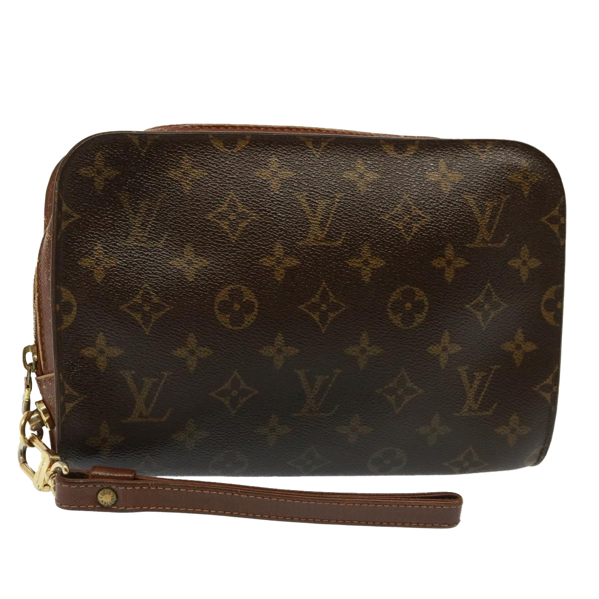 LOUIS VUITTON Monogram Orsay Clutch Bag M51790 LV Auth 79034