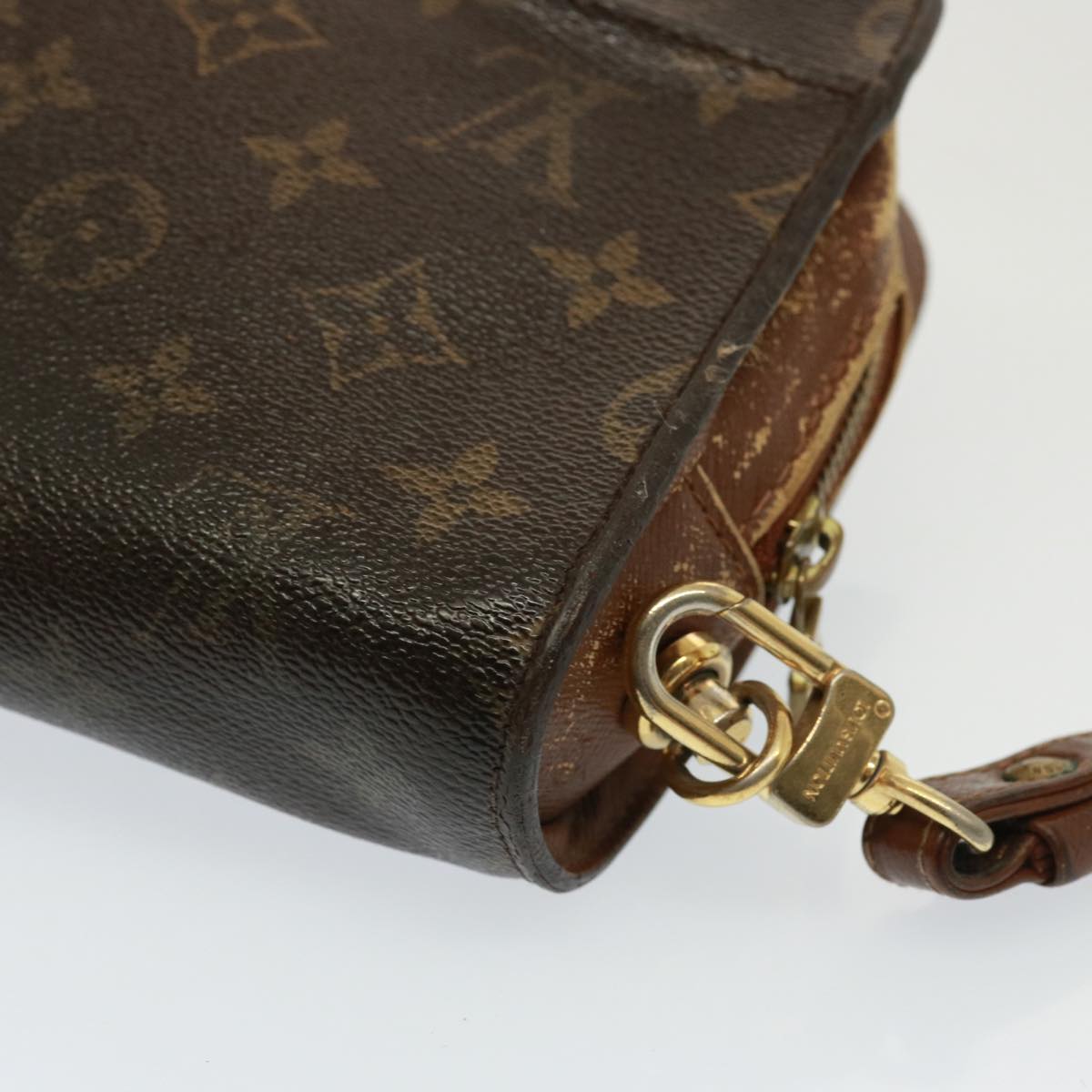 LOUIS VUITTON Monogram Orsay Clutch Bag M51790 LV Auth 79034