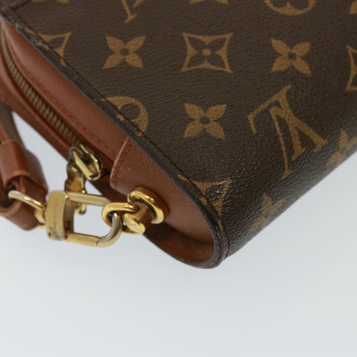 LOUIS VUITTON Monogram Orsay Clutch Bag M51790 LV Auth 79035