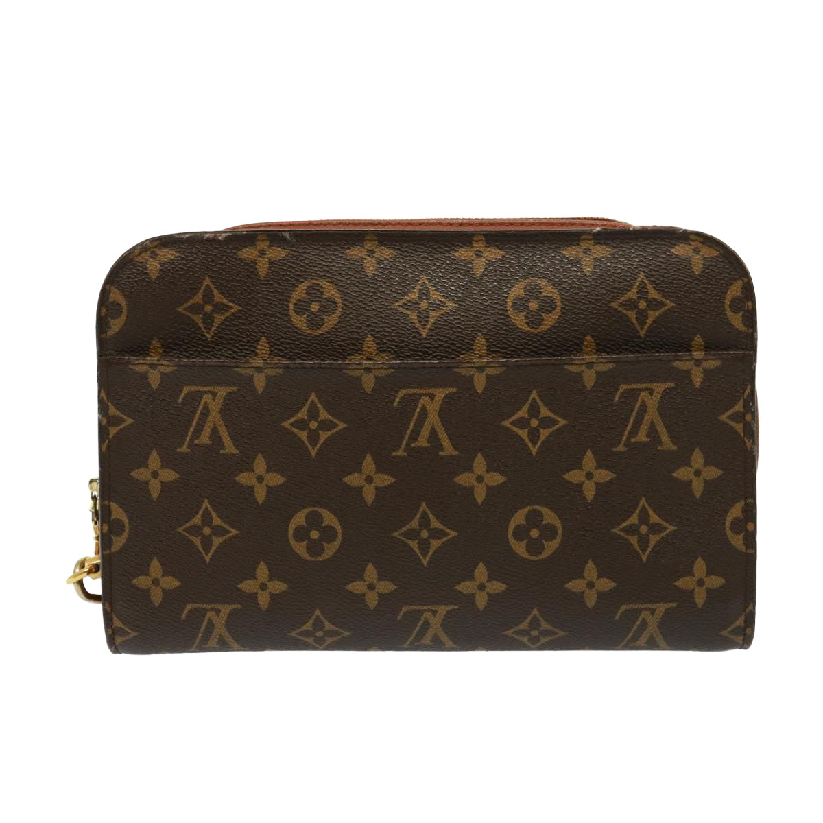 LOUIS VUITTON Monogram Orsay Clutch Bag M51790 LV Auth 79035