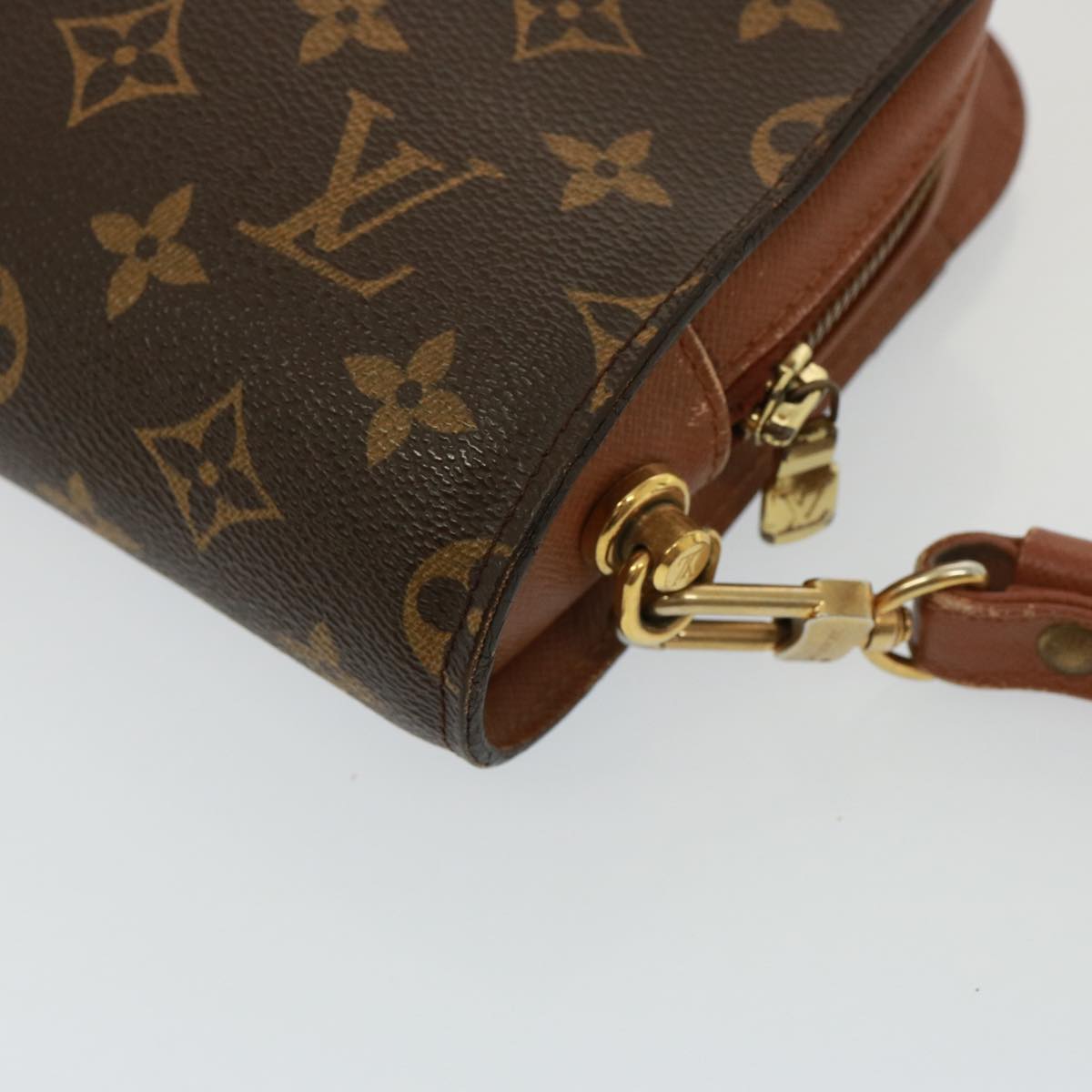 LOUIS VUITTON Monogram Orsay Clutch Bag M51790 LV Auth 79035