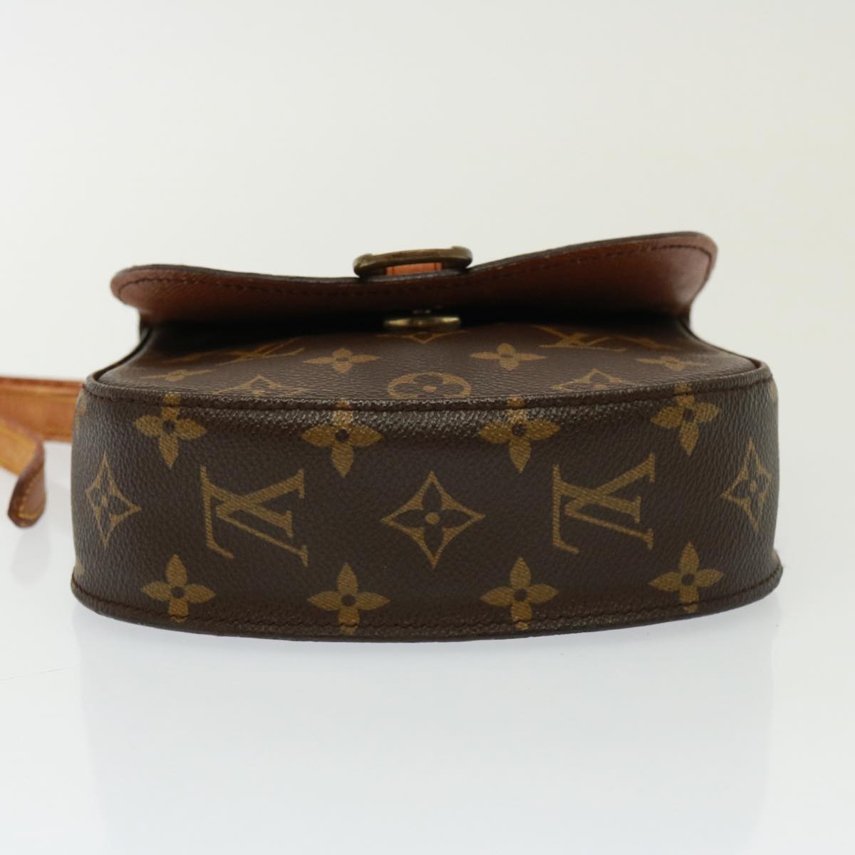 LOUIS VUITTON Monogram Saint Cloud PM Shoulder Bag M51244 LV Auth 79040