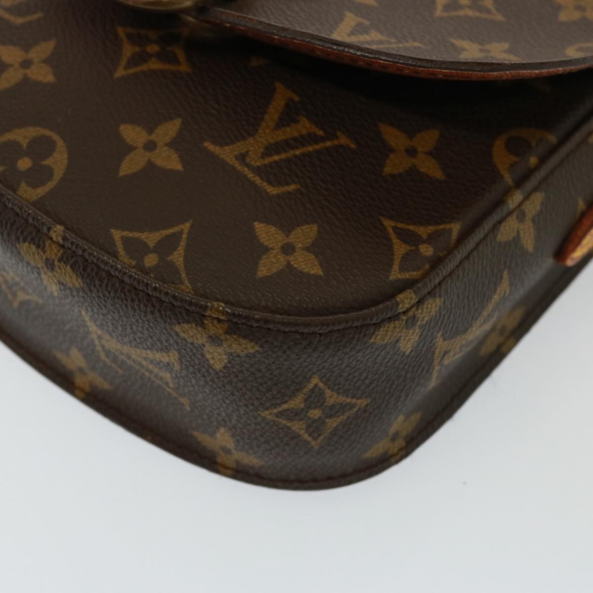 LOUIS VUITTON Monogram Saint Cloud PM Shoulder Bag M51244 LV Auth 79040