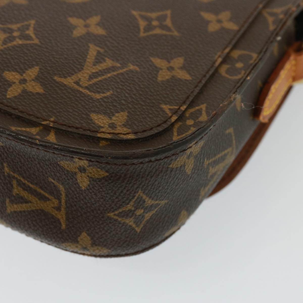 LOUIS VUITTON Monogram Saint Cloud PM Shoulder Bag M51244 LV Auth 79040