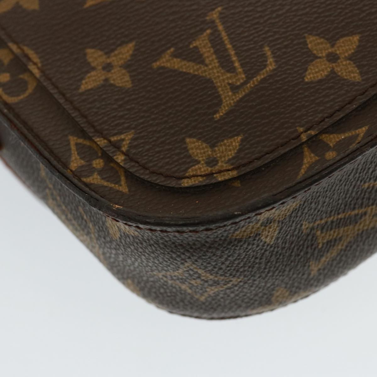 LOUIS VUITTON Monogram Saint Cloud PM Shoulder Bag M51244 LV Auth 79040