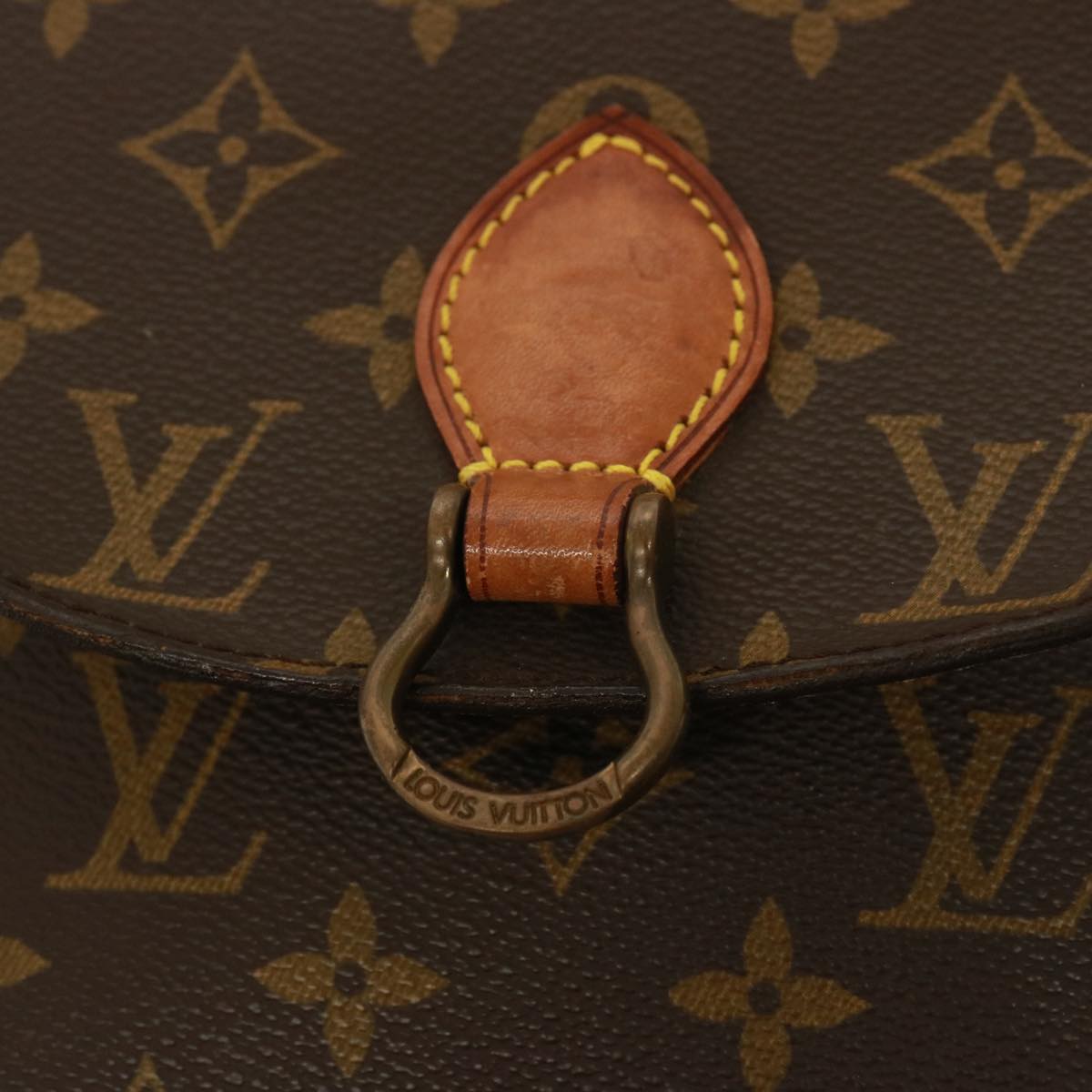 LOUIS VUITTON Monogram Saint Cloud PM Shoulder Bag M51244 LV Auth 79040