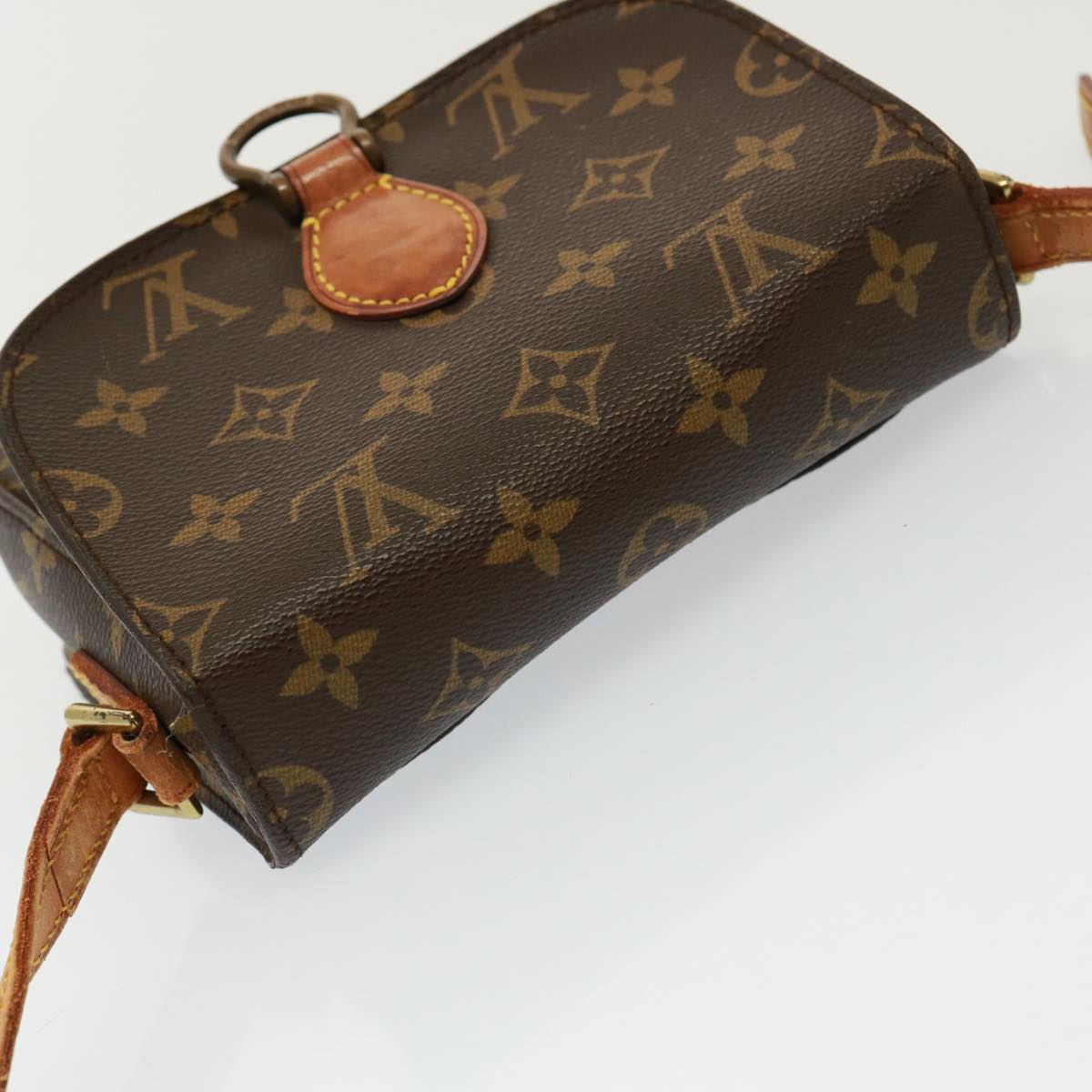 LOUIS VUITTON Monogram Saint Cloud PM Shoulder Bag M51244 LV Auth 79040