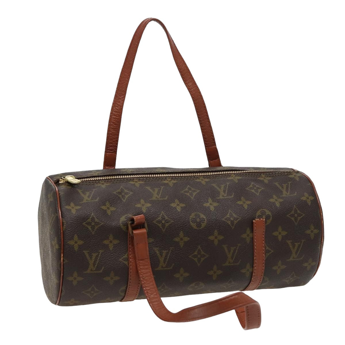 LOUIS VUITTON Monogram Papillon 30 Hand Bag M51385 LV Auth 79042