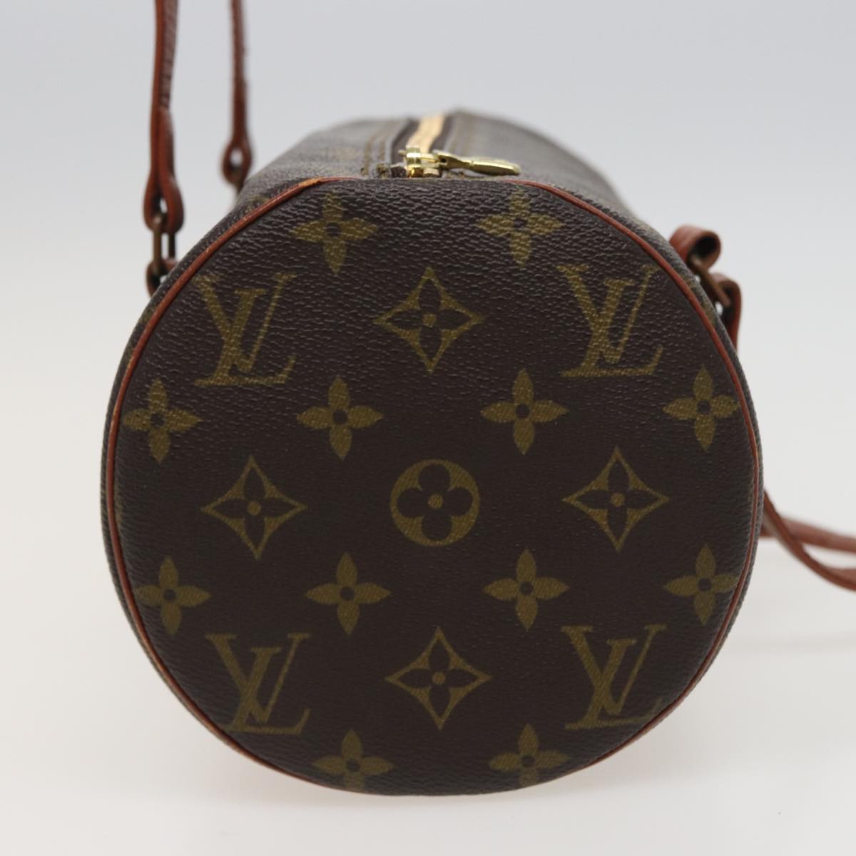 LOUIS VUITTON Monogram Papillon 30 Hand Bag M51385 LV Auth 79042