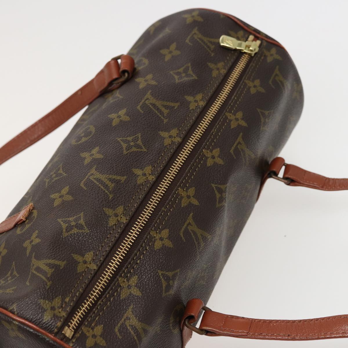 LOUIS VUITTON Monogram Papillon 30 Hand Bag M51385 LV Auth 79042