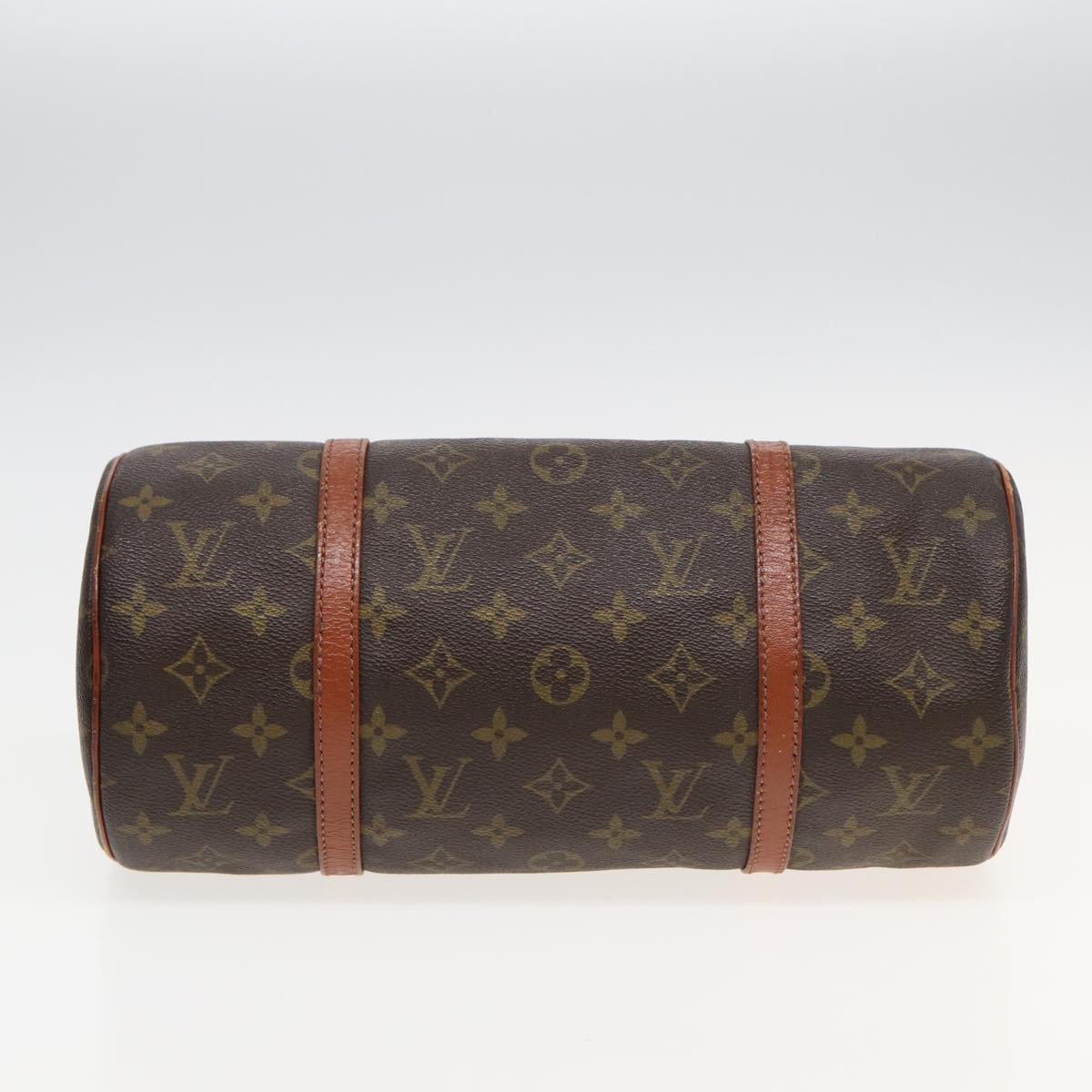 LOUIS VUITTON Monogram Papillon 30 Hand Bag M51385 LV Auth 79042