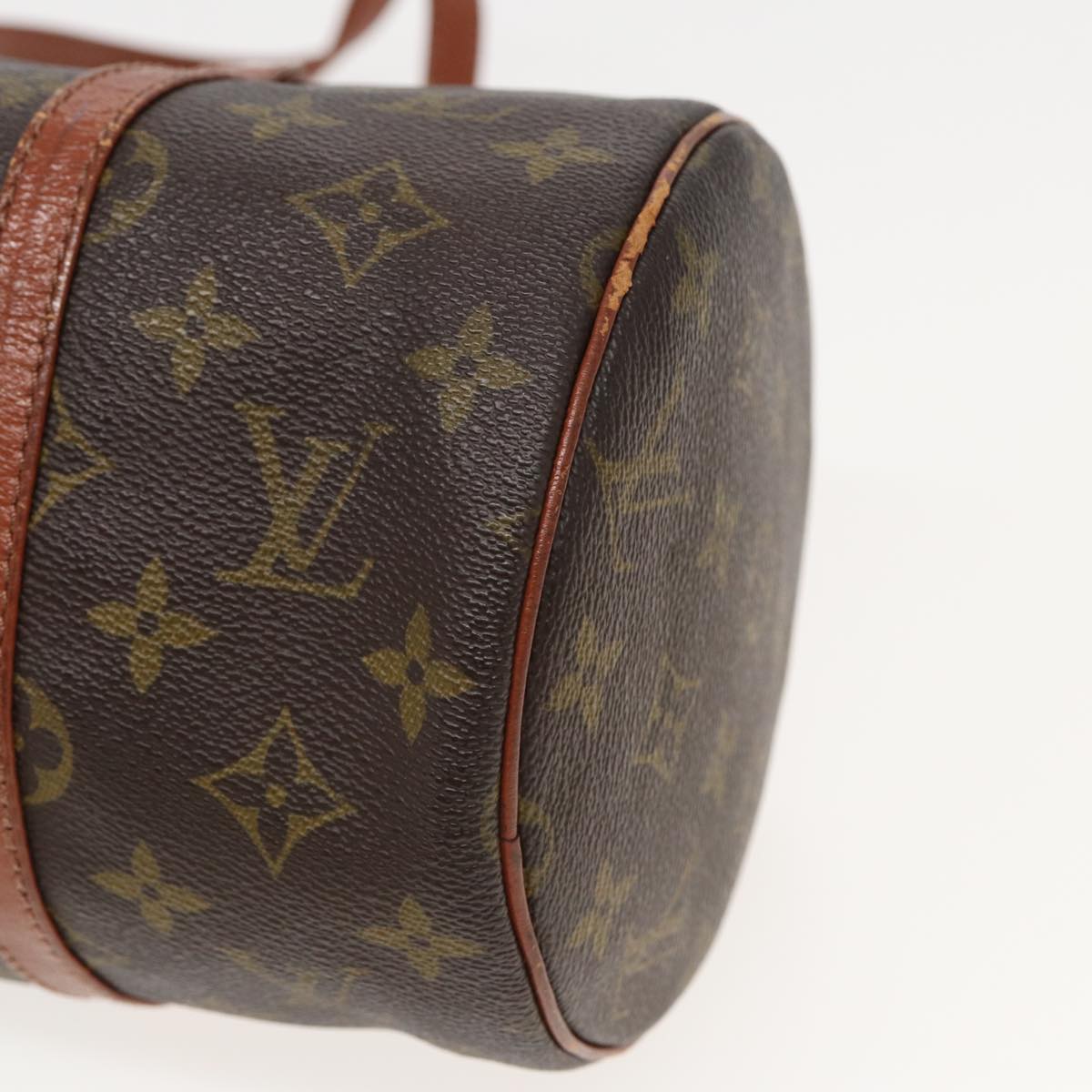 LOUIS VUITTON Monogram Papillon 30 Hand Bag M51385 LV Auth 79042