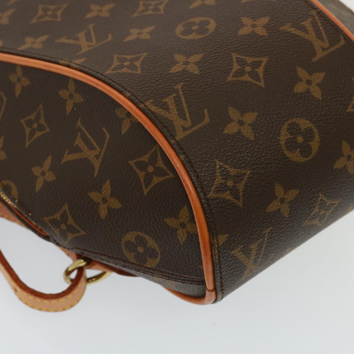 LOUIS VUITTON Monogram Ellipse Sac A Dos Shoulder Bag M51125 LV Auth 79054