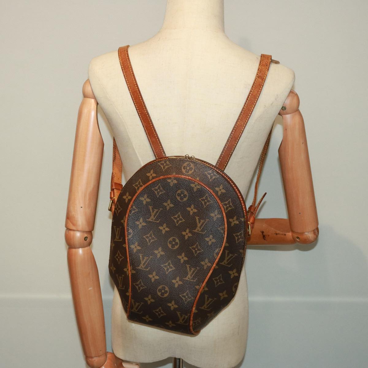 LOUIS VUITTON Monogram Ellipse Sac A Dos Shoulder Bag M51125 LV Auth 79055