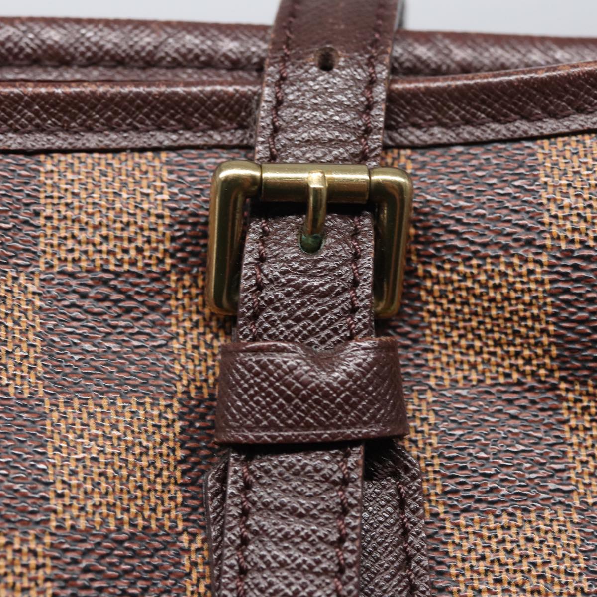 LOUIS VUITTON Damier Ebene Marais Shoulder Bag N42240 LV Auth 79058