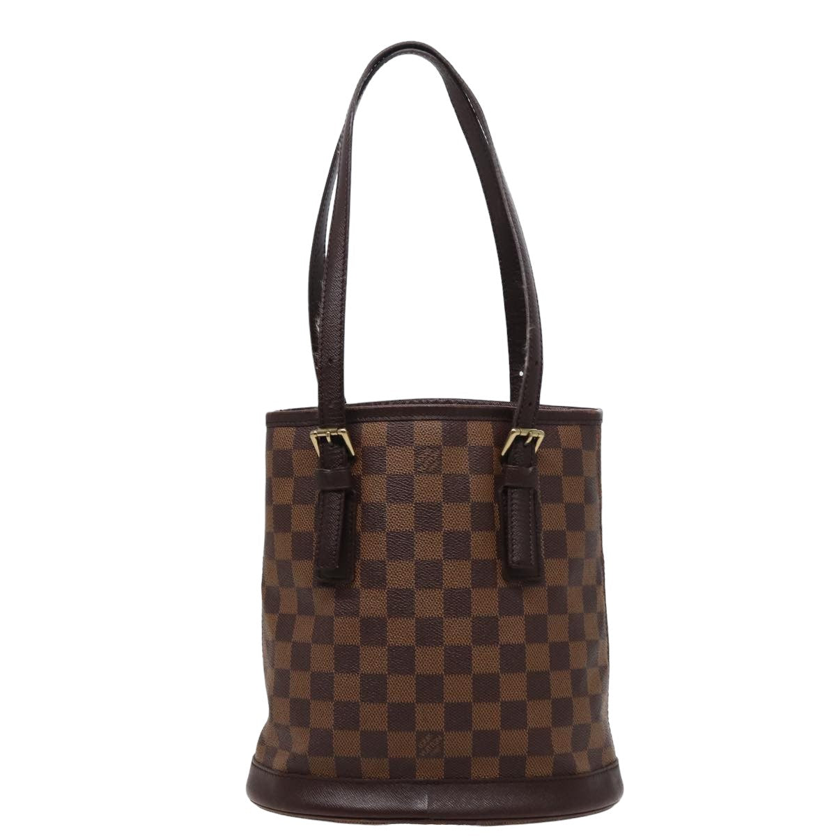 LOUIS VUITTON Damier Ebene Marais Shoulder Bag N42240 LV Auth 79058