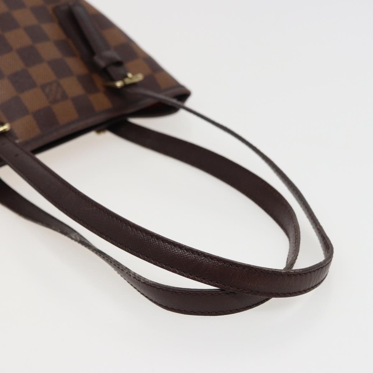 LOUIS VUITTON Damier Ebene Marais Shoulder Bag N42240 LV Auth 79058