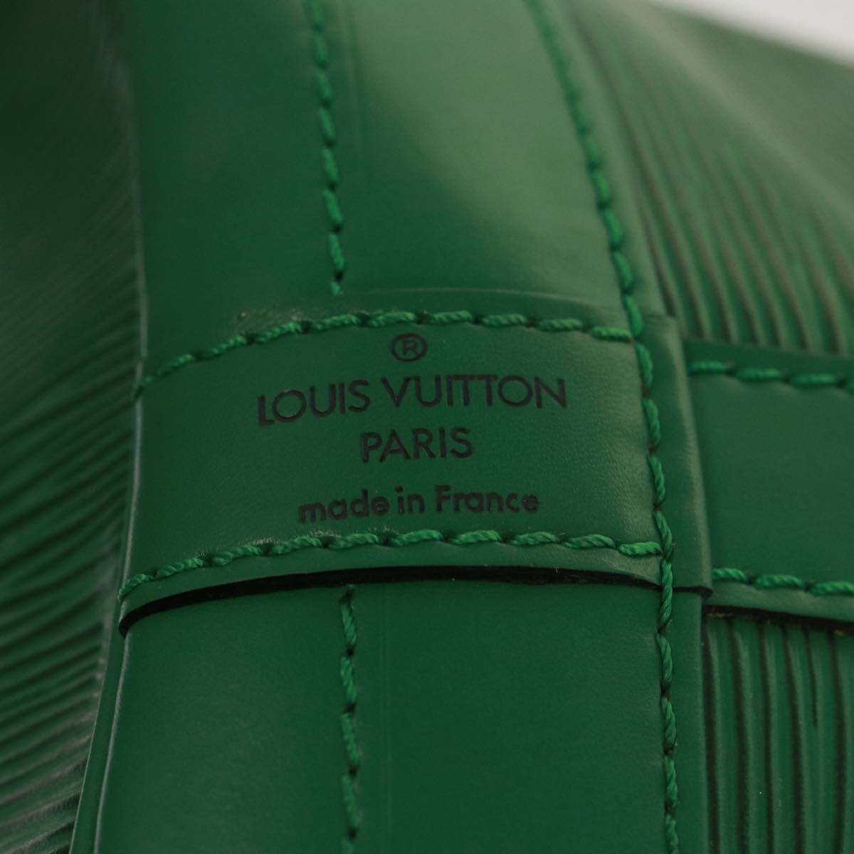 LOUIS VUITTON Epi Noe Shoulder Bag Green M44004 LV Auth 79061