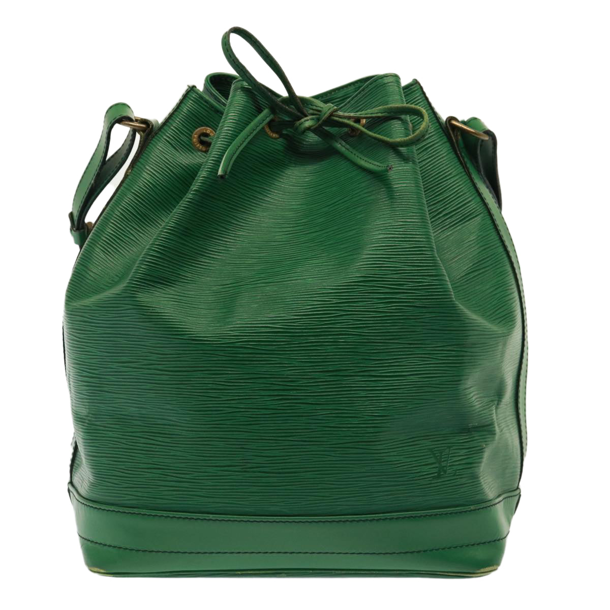 LOUIS VUITTON Epi Noe Shoulder Bag Green M44004 LV Auth 79062