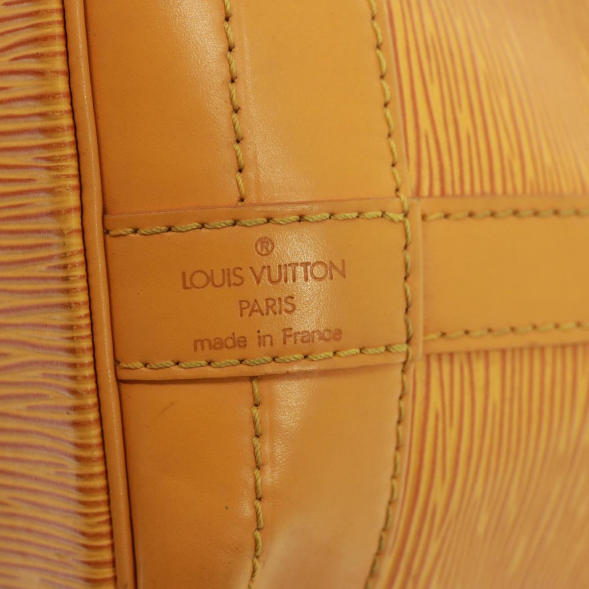 LOUIS VUITTON Epi Noe Shoulder Bag Tassili Yellow M44009 LV Auth 79067