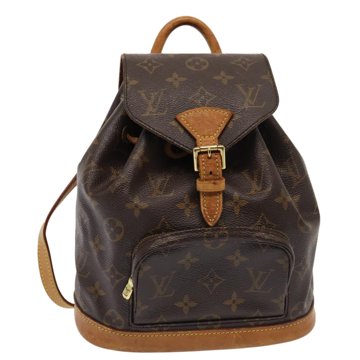 LOUIS VUITTON Monogram Montsouris PM Backpack M51137 LV Auth 79068