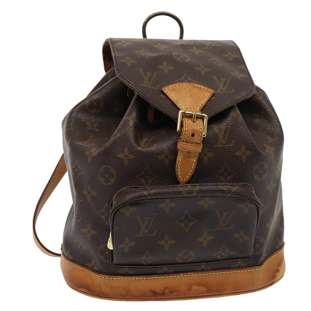 LOUIS VUITTON Monogram Montsouris MM Backpack M51136 LV Auth 79071