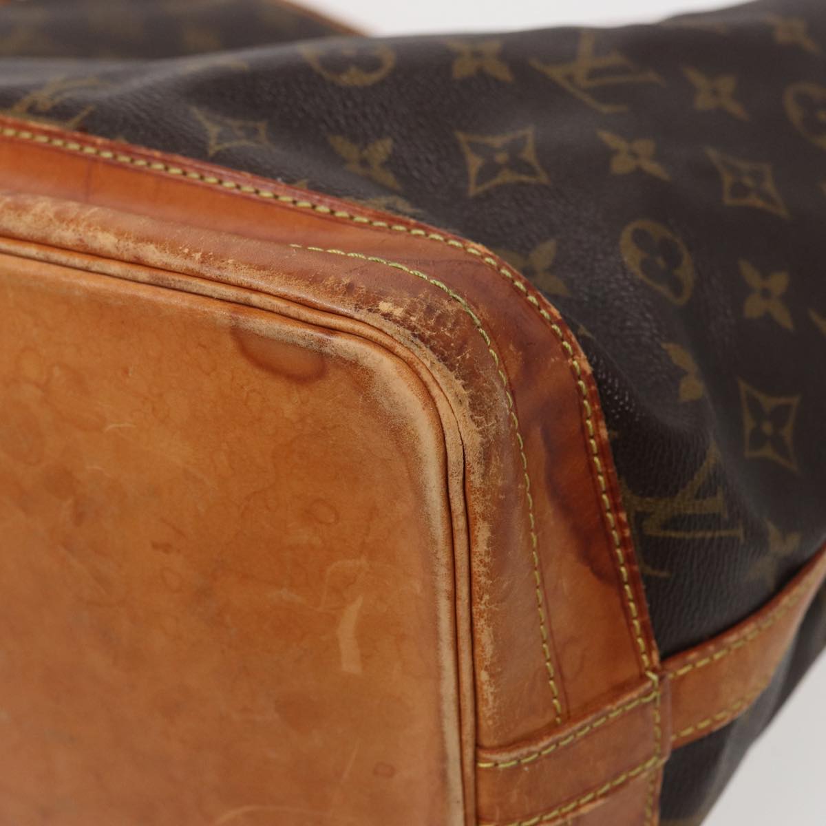 LOUIS VUITTON Monogram Noe Shoulder Bag M42224 LV Auth 79074