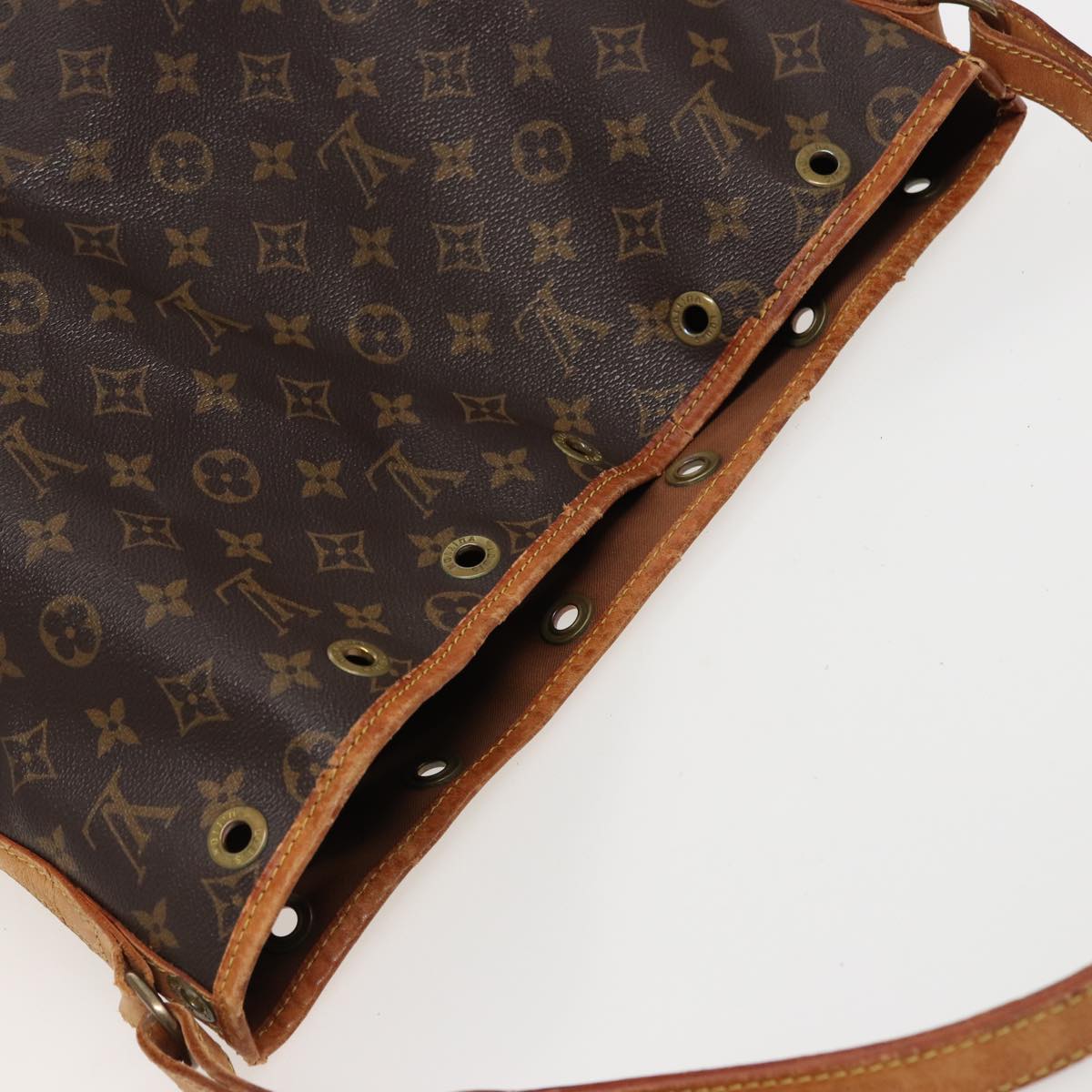 LOUIS VUITTON Monogram Noe Shoulder Bag M42224 LV Auth 79074