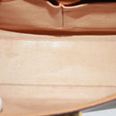 CELINE Macadam Canvas Hand Bag PVC Brown Auth 79102-11