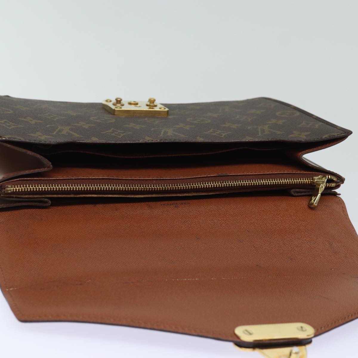 LOUIS VUITTON Monogram Concorde Hand Bag M51190 LV Auth 79126