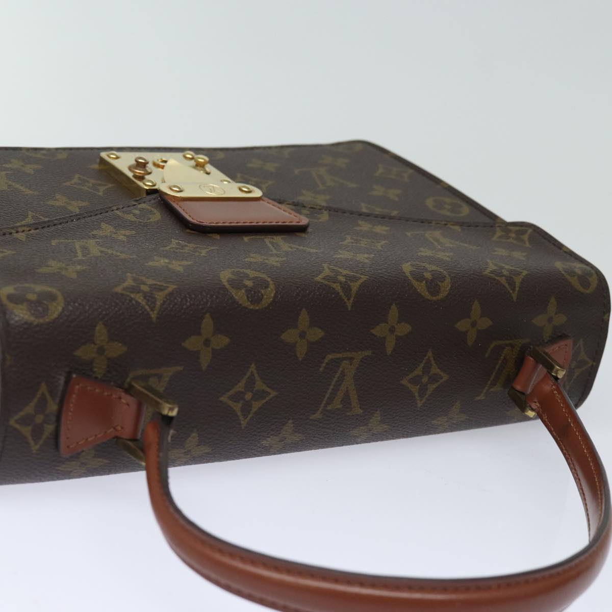 LOUIS VUITTON Monogram Concorde Hand Bag M51190 LV Auth 79126