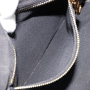 PRADA Canapa PM Hand Bag Canvas 2way Black Auth 79141-21