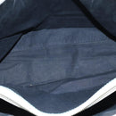 CELINE Hand Bag Suede Blue Auth 79185-18