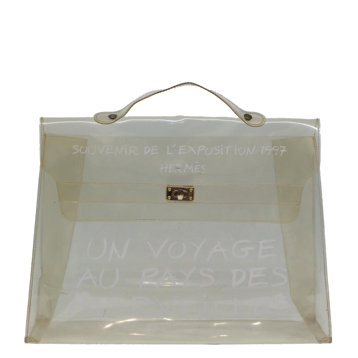 HERMES Vinyl Kelly  Vinyl Clear Auth 79194 - 0