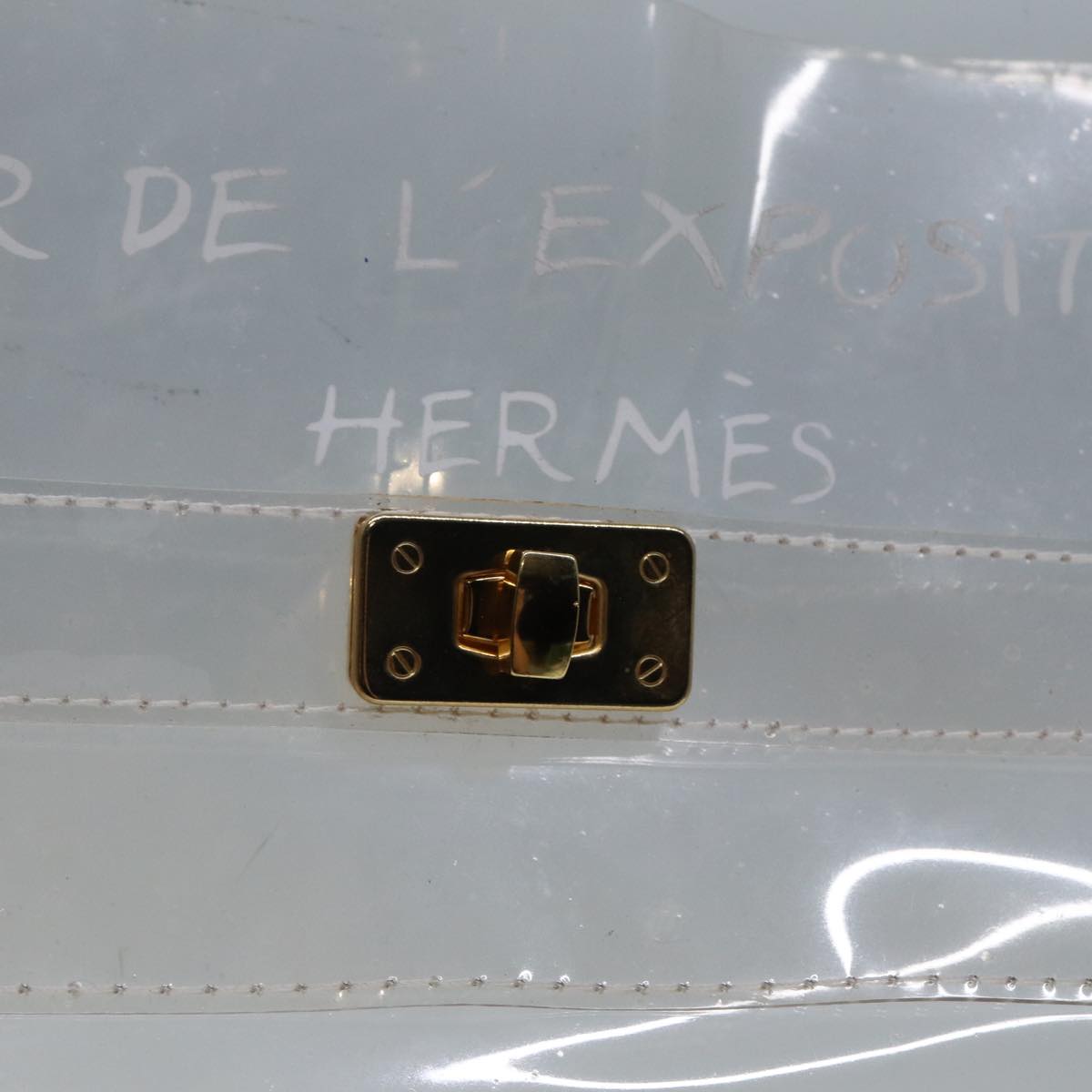 HERMES Vinyl Kelly  Vinyl Clear Auth 79195