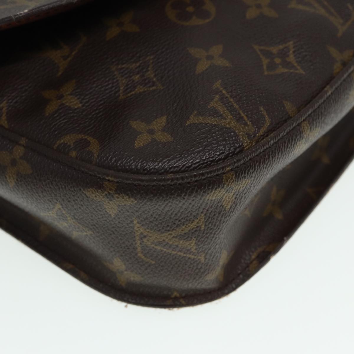 LOUIS VUITTON Monogram Saint Cloud GM Shoulder Bag M51242 LV Auth 79199